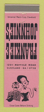 Matchbook Cover - Frankie & Johnnie's Cleveland OH girlie