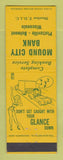 Matchbook Cover - Mound City Bank Platteville Belmont WI girlie
