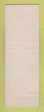 Matchbook Cover - Mound City Bank Platteville Belmont WI girlie