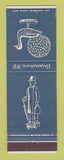 Matchbook Cover - Cooperstown NY Peacock Weather Vane Folk Art