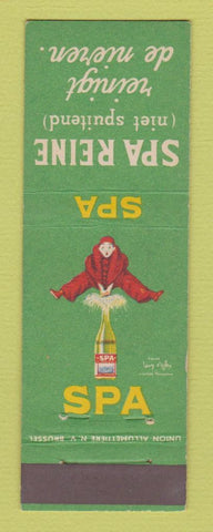 Matchbook Cover - Spa Reine Drink Belgium