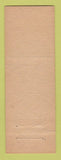Matchbook Cover - Spa Reine Drink Belgium