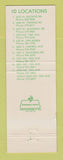 Matchbook Cover - Farmers Liquor Stores Phoenix AZ WEAR