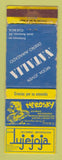 Matchbook Cover - Nerosky Music Spain POOR