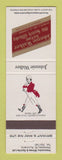 Matchbook Cover - Johnnie Walker Red Label Scotch Whiskey Auckland New Zealand