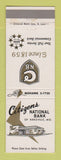 Matchbook Cover - Citizens National Bank Kirksville MO