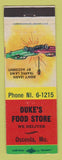 Matchbook Cover - Duke's Food Store Osceola MO