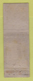 Matchbook Cover - Burton's Whiskey WORN