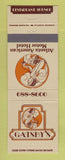 Matchbook Cover - Gatsby's Atlanta American Motor Hotel GA girlie