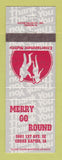 Matchbook Cover - Merry Go Round Cedar Rapids IA Night Club