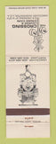 Matchbook Cover - Crossing Lounge Dining Cars restaurant Vancouver WA WEAR