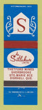 Matchbook Cover - A Setlakive Thetford Mines Sherbrooke Disraeli QC
