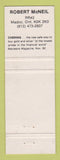 Matchbook Cover - Chering Bullion Gold Silver Madoc ON