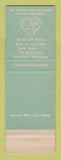 Matchbook Cover - Elgin Watches Marlen Jewelry Wilkinsburg PA