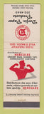 Matchbook Cover - Dorfin Paper Products Hercules Ville D'Anjou QC
