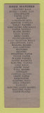 Matchbook Cover - Standard Paper Company Tacoma WA