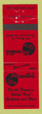 Matchbook Cover - Fiorello's Italian Restaurant East Liverpool OH
