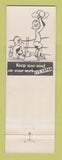 Matchbook Cover - Monsanto Safety Port Plastics Addyston OH