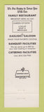 Matchbook Cover - Clarion Clipper Restaurant Clarion PA