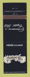 Matchbook Cover - Jenkins Hill Washington DC