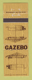 Matchbook Cover - Gazebo P&S Contractors Anaheim CA WEAR