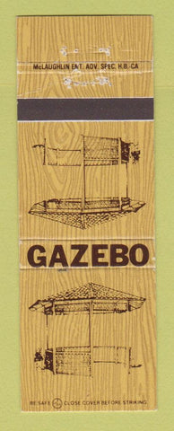 Matchbook Cover - Gazebo P&S Contractors Anaheim CA WEAR