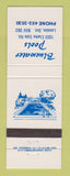 Matchbook Cover - Bluewater Swimming Pools London ON WEAR