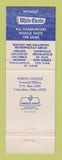 Matchbook Cover - White Castle Hamburgers CHAIN Columbus OH