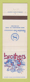 Matchbook Cover - Sheraton Hotel West Middlesex PA Brothers 3