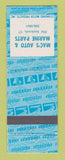 Matchbook Cover - Mac's Auto Marine Parts Standard Champ Old Saybrook CT