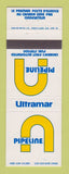 Matchbook Cover - Pipeline Ultramar oil gas QC Canada