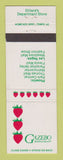 Matchbook Cover - Gazebo Restaurant Las Vegas NV Phoenix AZ Dillard's Stores