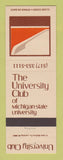 Matchbook Cover - University Club of Michigan State University East Lansing MI