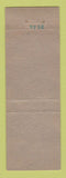 Matchbook Cover - Tall Timber Lodge and Log Cabins Pittsburgh PA