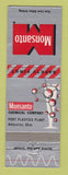Matchbook Cover - Monsanto Chemical Company Port Plastics Plant Addyston OH
