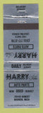 Matchbook Cover - Harry and Sons Auto Parts Warren MI WEAR