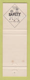 Matchbook Cover - Monsanto Safety Texas City TX WEAR