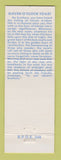 Matchbook Cover - Elks Lodge Beaver Falls PA