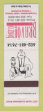 Matchbook Cover - Bravo Bistro Italian Restaurant Scottsdale AZ