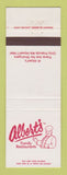 Matchbook Cover - Albert's Family Restaurants Edmonton AB Calgary Red Deer