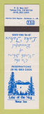 Matchbook Cover - Lake of the Sky Motor Inn Tahoe City CA