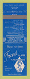 Matchbook Cover - Trend Hair Salon Fashions Wheatridge Colorado girlie
