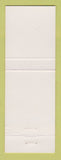 Matchbook Cover - David Robinson Hardin County Commissioner Election YELLOW