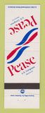 Matchbook Cover - Pease US Congress Election