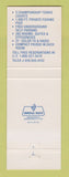 Matchbook Cover - Newport Beach Resort Racquet Club Miami Beach FL