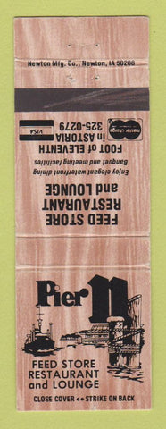Matchbook Cover - Pier 11 Feed Store Restaurant Astoria OR?
