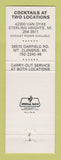 Matchbook Cover - Ping On Chinese Restaurants Mount Clemens Sterling Heights MI