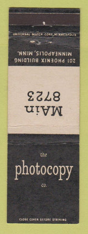 Matchbook Cover - The Photocopy Company Minneapolis MN