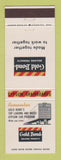 Matchbook Cover - Gold Bond Building Products Gypsum Grainboards Buffalo NY