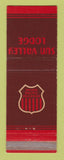 Matchbook Cover - Sun Valley Lodge ID Union Pacific Railroad